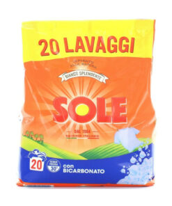 SOLE DETERSIVO BUCATO LAVATRICE POLVERE