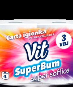 Vit SuperBum 4 rotoli 3 veli